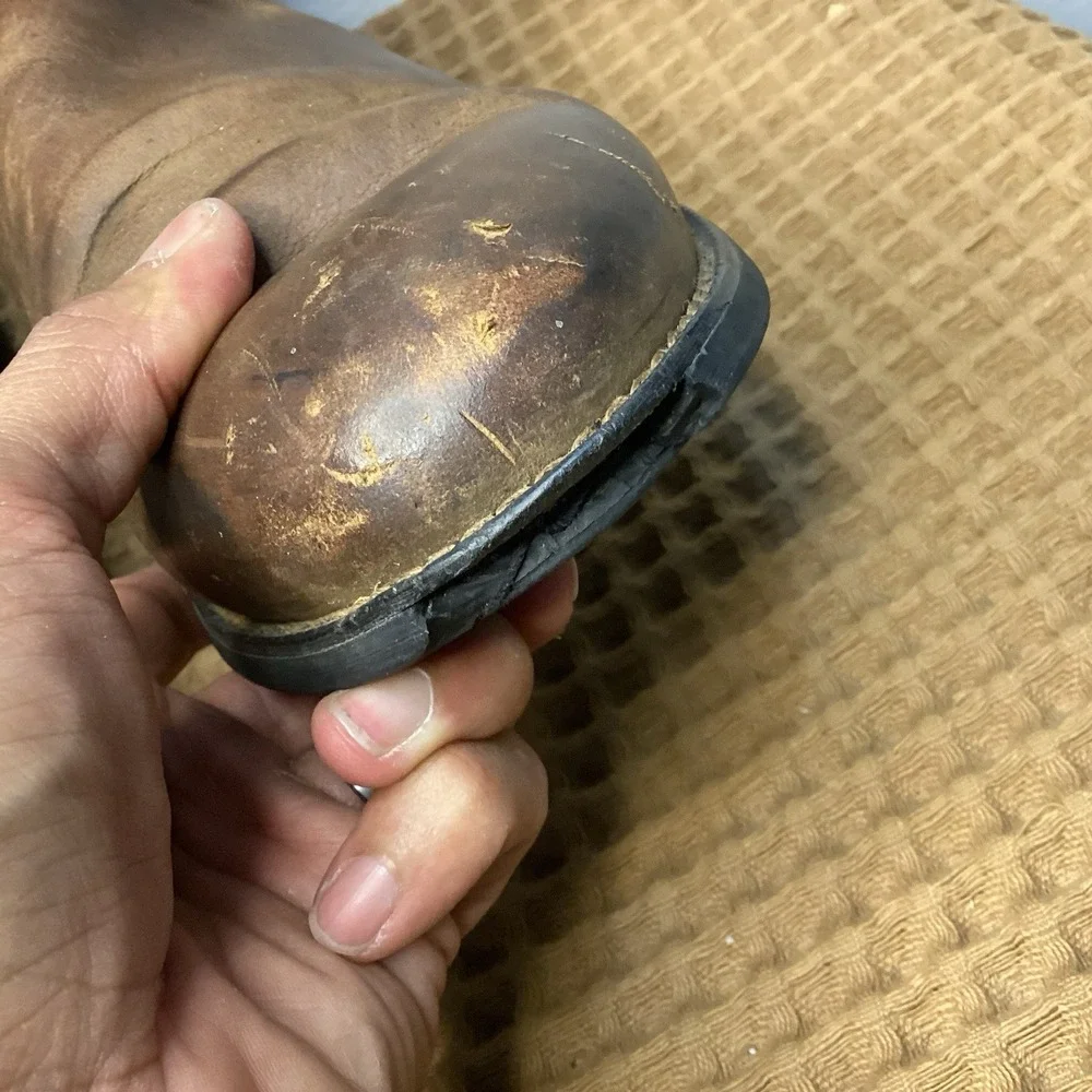 Ariat Heritage Roper Mens Sz 11.5 D US 35525 Brown Leather Cowboy Boot Western - Picture 11 of 11